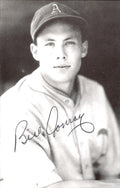 Bill Conroy Athletics d. 1997 Signed/Auto 3x5  Photo 178144