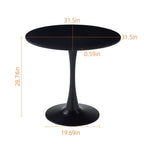 Round Dining Table With Tulip Style Base