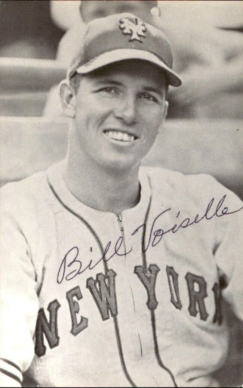 Bill Voiselle NY Giants d. 2005 Signed/Autographed 3x5  Photo 179293