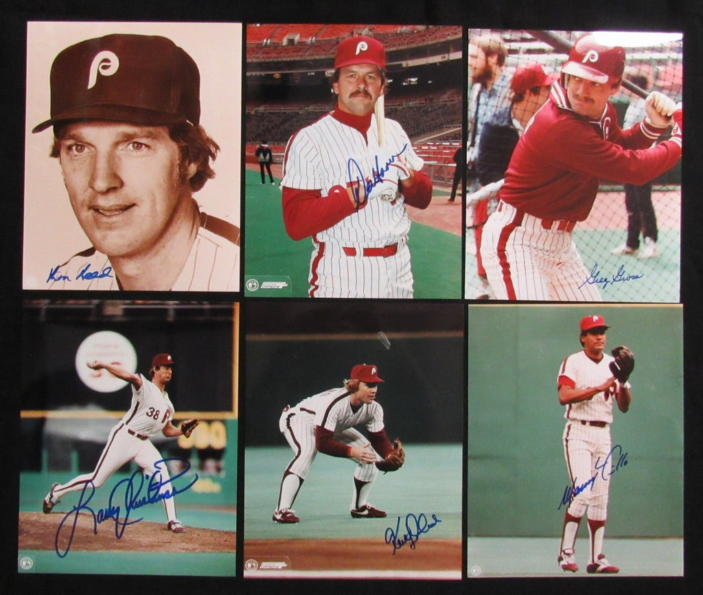 Lot of (20) Autographed 1980 Philadelphia Phillies 8x10 Photos 181352