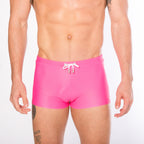 Boyshort Swim Brief // Pink