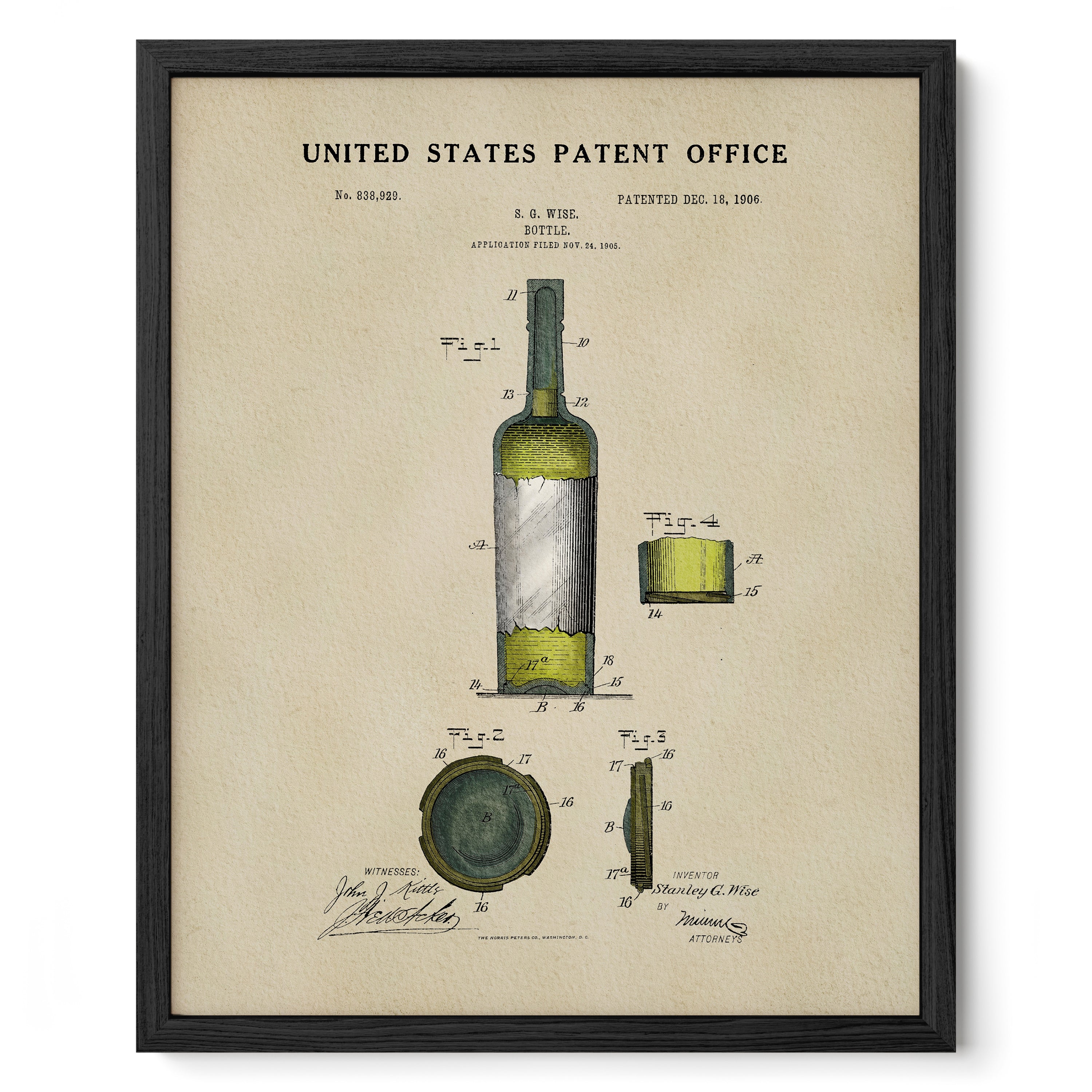 Wine Bottle (1906)