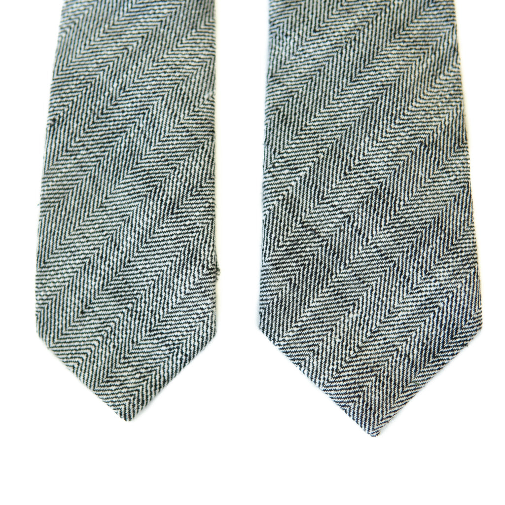 Ebony Tweed - Men's Tie
