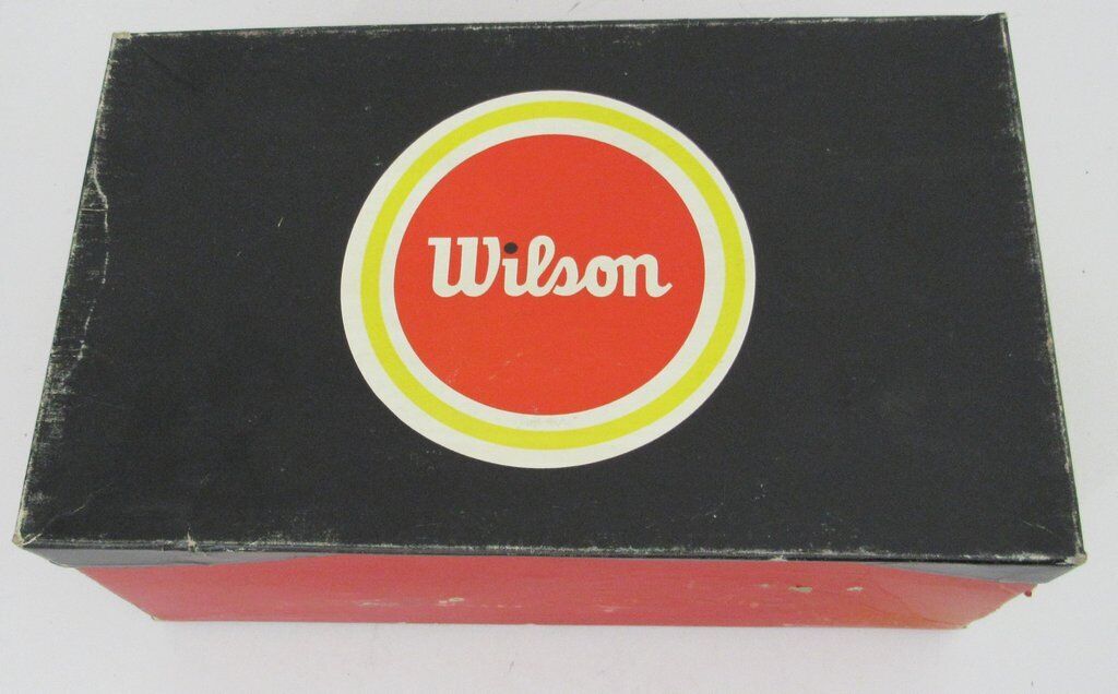 Pair of Vintage Wilson Riteweight Black Football Cleats Size 8.5  NIB 182908