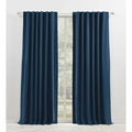 Waller Blackout Cotton Rod Pocket Curtain Panel