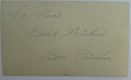 Bill Fischer Notre Dame Fighting Irish  CFB HOF Signed 1949 GPC Postcard 144793