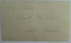 Bill Fischer Notre Dame Fighting Irish  CFB HOF Signed 1949 GPC Postcard 144793