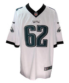 Jason Kelce Signed/Auto White Nike Football Jersey Eagles PSA/DNA 190368