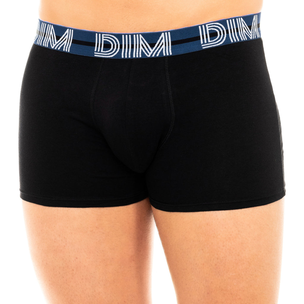 Powerful Boxers // Blue + Yellow + Black // Pack of 3
