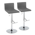 Mason - Contemporary Adjustable Barstool & Swivel (Set of 2)