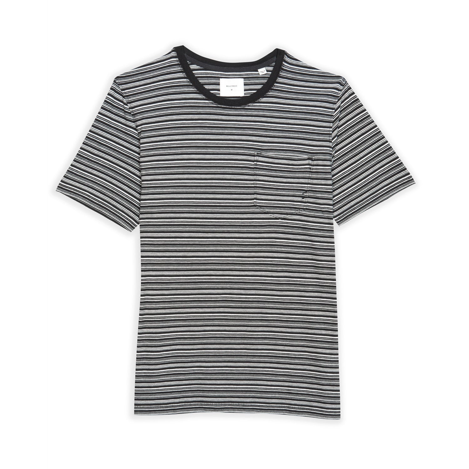 Stripe Pocket Tee // Navy