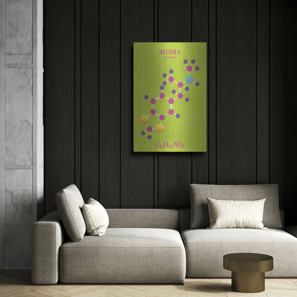 MDMA Molecule 2 by Luxe Metal