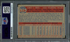 Stan Lopata Signed 1957 Topps Card #119 Philadelphia Phillies PSA/DNA 184169