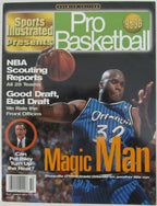 1995-96 SI Pro Basketball Preview with Shaquille O'Neal on Cover Newstand 163961