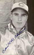 Calvin Chapman Reds d. 1983 Signed/Autographed 3x5  Photo 178124