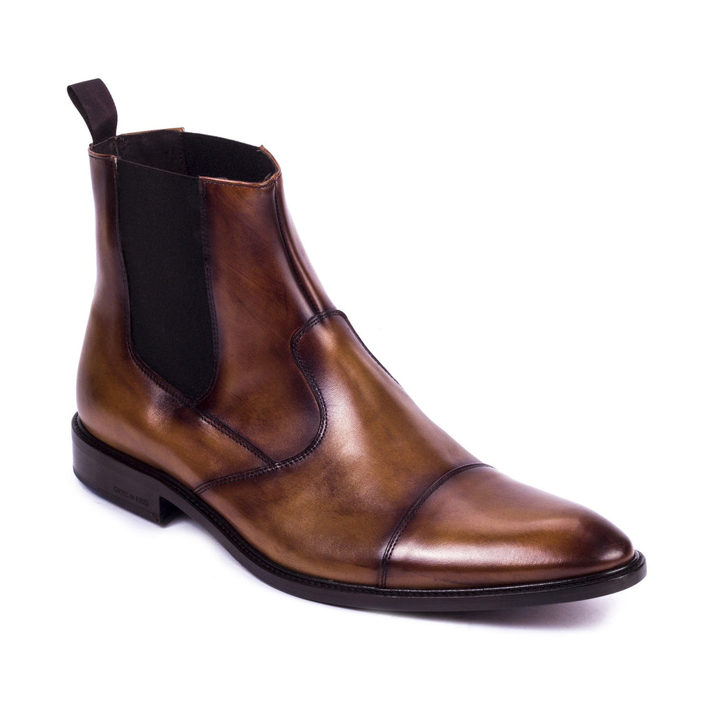 Telsea Chelsea Boots // Cognac