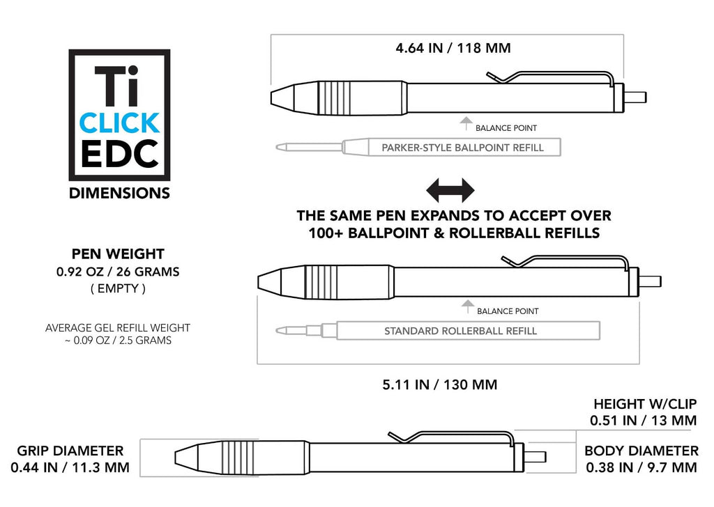 Click EDC Pen