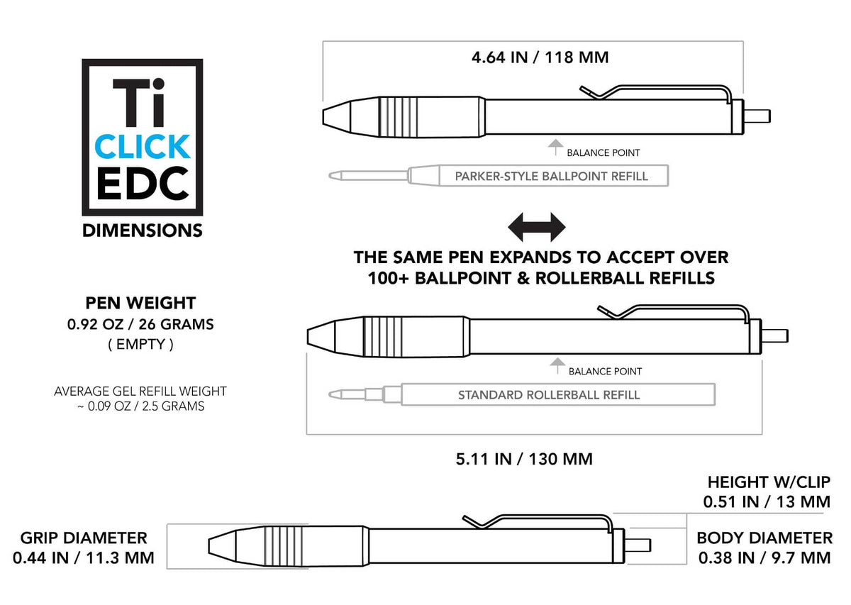 Click EDC Pen