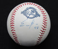 Edwar Ramirez Signed/Auto Yankees 100th OML Baseball JSA  186891