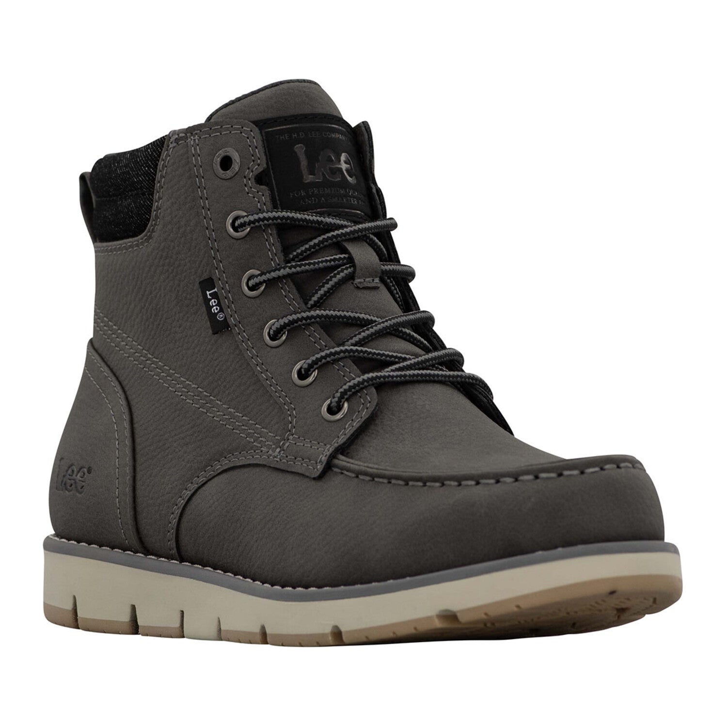 Waylon // Charcoal WX + Black Denim