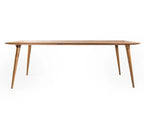 Edge Glued Hardwood Dining Table - Solid Kitchen Table