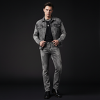 Sanctum Cross Denim Jkt – Century Penthouse GREY