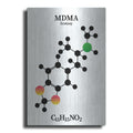 MDMA Molecule by Luxe Metal