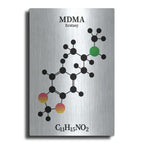 MDMA Molecule by Luxe Metal