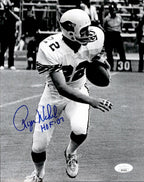 Roger Wehrli Cardinals HOF Signed/Autographed 8x10 B/W Photo JSA 161657