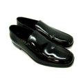 Patent Leather Loafers // Black