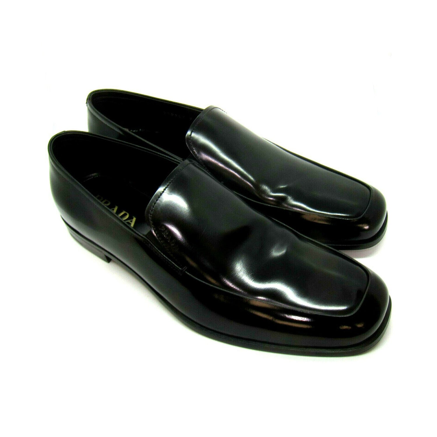 Patent Leather Loafers // Black