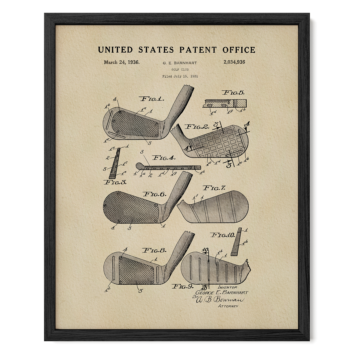 Golf Iron (1936)