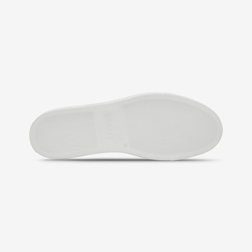 Charlie Leather & Suede Sneakers // White