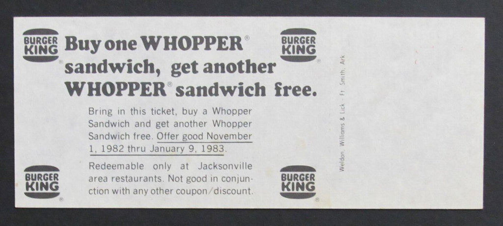 1982 Gator Bowl Football Game Full Ticket West Virginia vs. Florida State