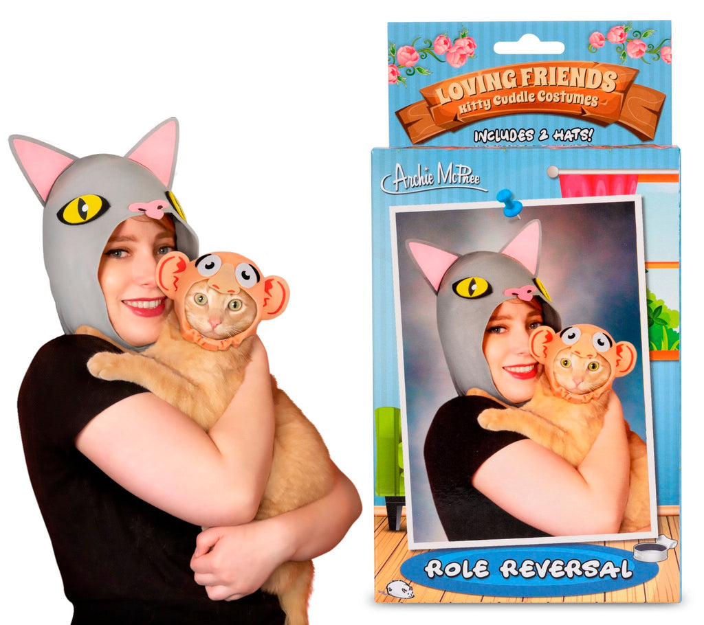 Kitty Cat Costume Kit (Owner & Pet Role Reversal) Funny GaG - Archie McPhee