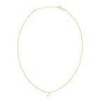 14K Yellow Gold Sagittarius Necklace