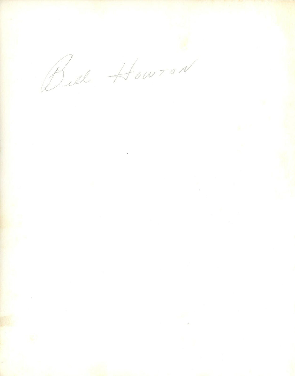 Bill Howton Rice University 1952 All Star Vintage Original 8x10 B/W Photo 153521