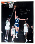Jerry West HOF Los Angeles Lakers Signed/Inscribed 16x20 Photo JSA 161941
