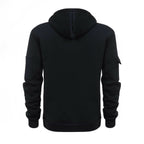 Utility Fleece Hoodie // Black