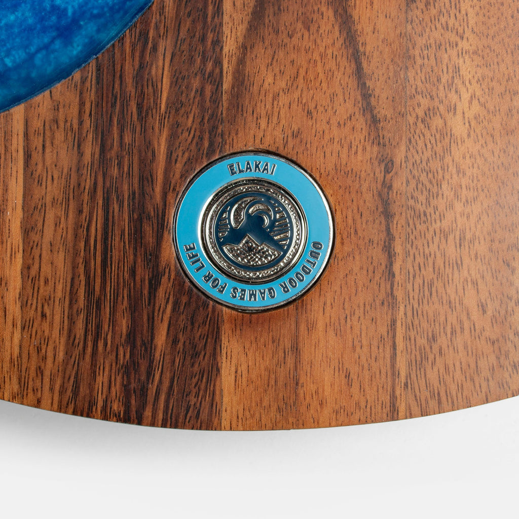 Island Hole | Wood and Resin Cornhole x Golf Chipping Game