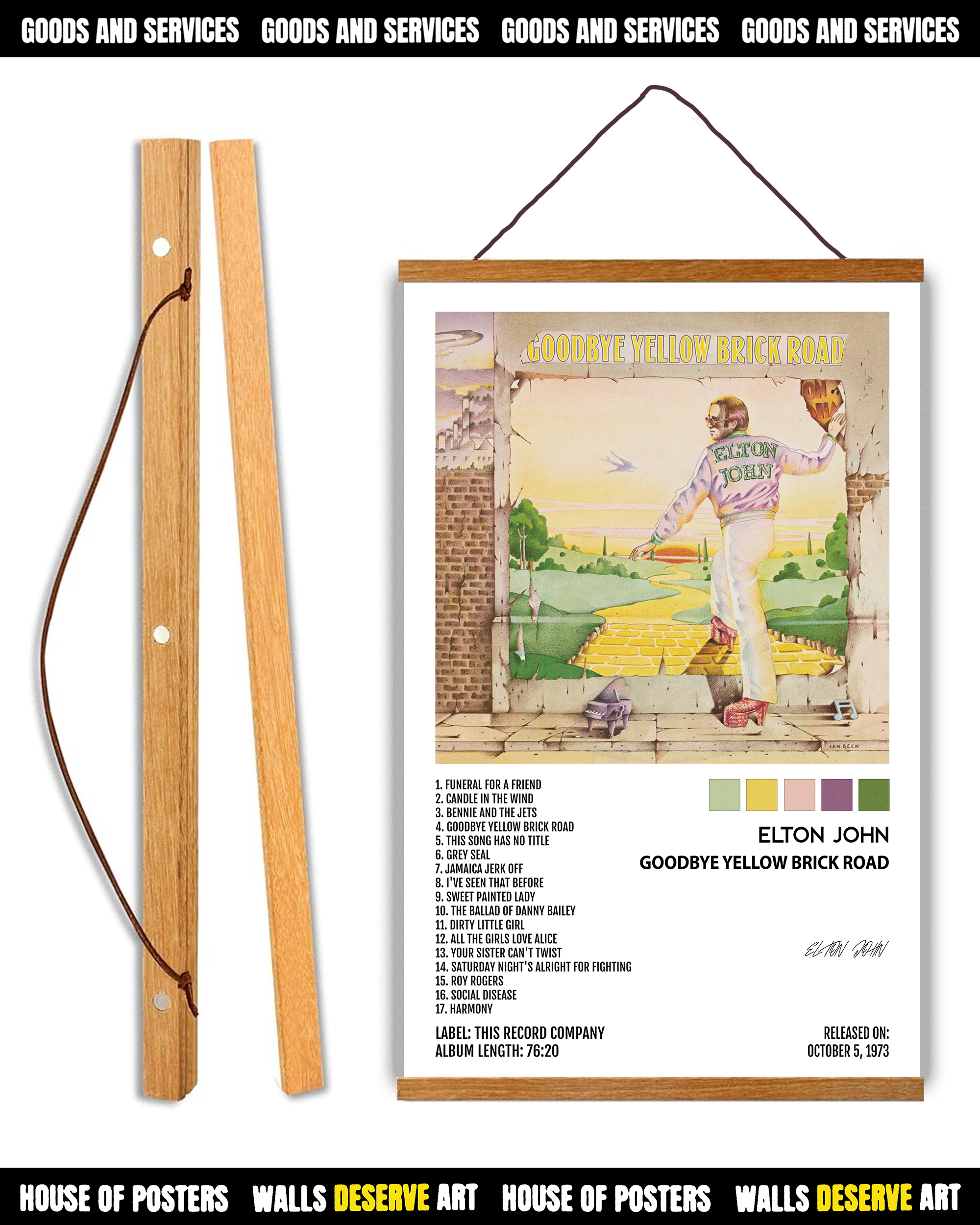 Elton John- Goodbye Yellow Brick Road