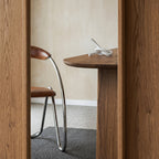 Oval Solid Wood Dining Table