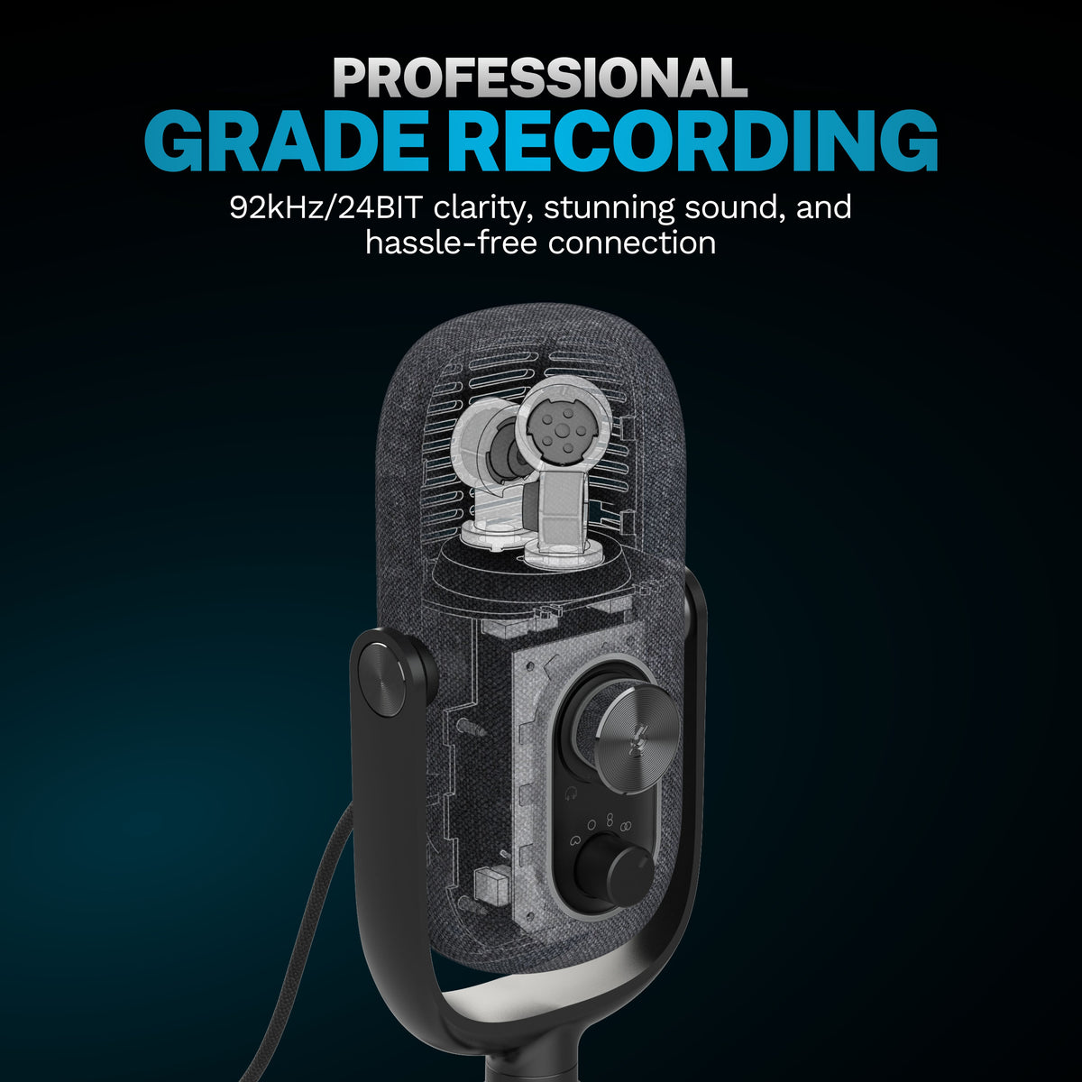 Epic Talk USB Microphone Black