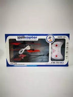 Remote controlled aircraft induction suspended two-way helicopter, drop resistant and playable, rechargeable flying stall toy with lights