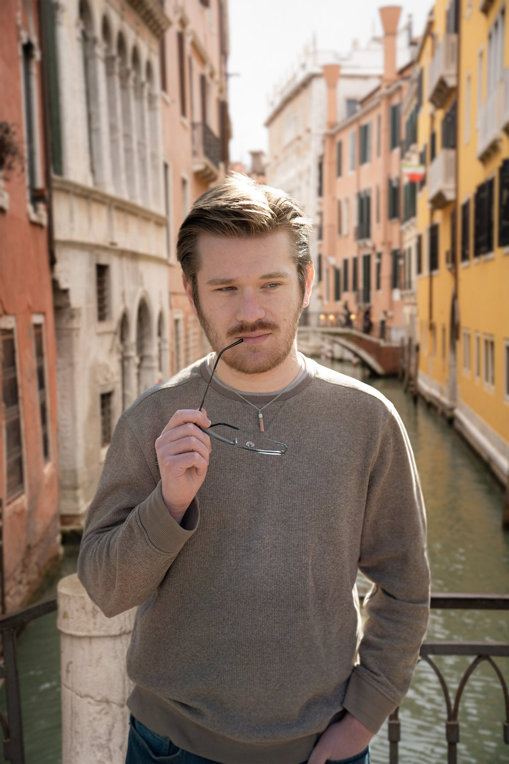 Venice Brick Vial Pendant