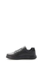 Black Perforated Panel Sneakers for Men | Wessi