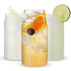 Beer Can Pint Glasses, Set of 4