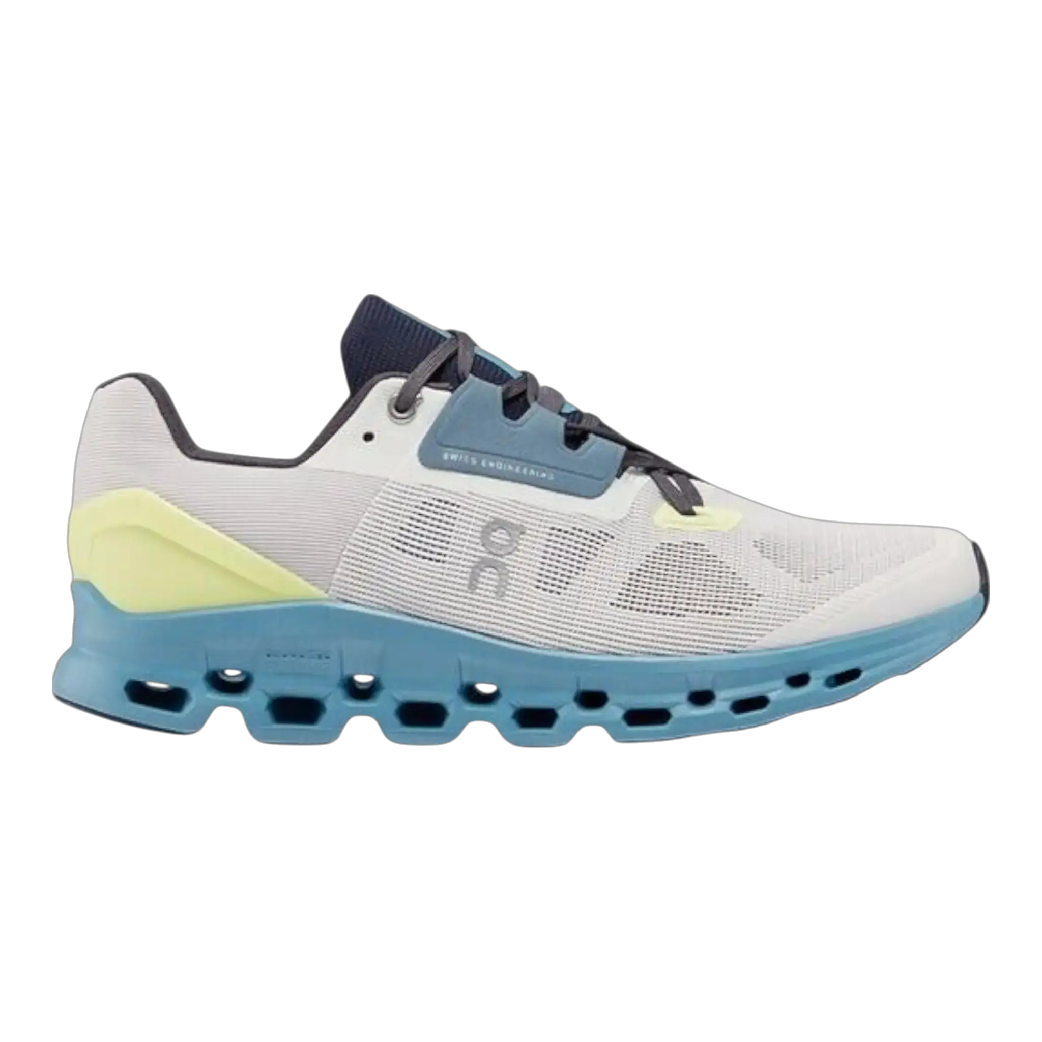 On Cloudstratus Men Running Sneakers Frost Niagara
