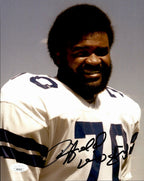 Rayfield Wright Dallas Cowboys HOF Signed/Autographed  8x10 Photo JSA 161653