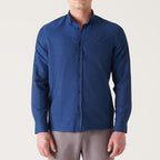 Oxford Regular Fit Shirt // Navy Blue